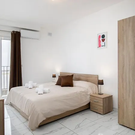 Lägenhet Sea View 2 Bedrooms 2 Bathrooms, 2 Minutes Away From The Sea St. Julian's