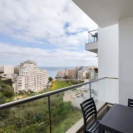 Sea View 2 Bedrooms 2 Bathrooms, 2 Minutes Away From The Sea Lejlighed *